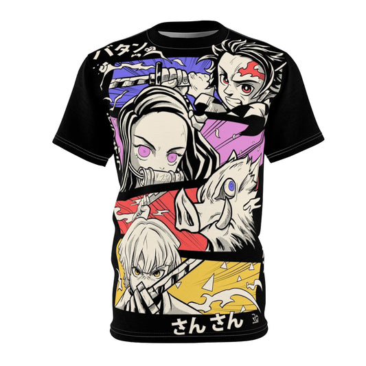 Demon Slayer Unisex Cut & Sew Tee (AOP)