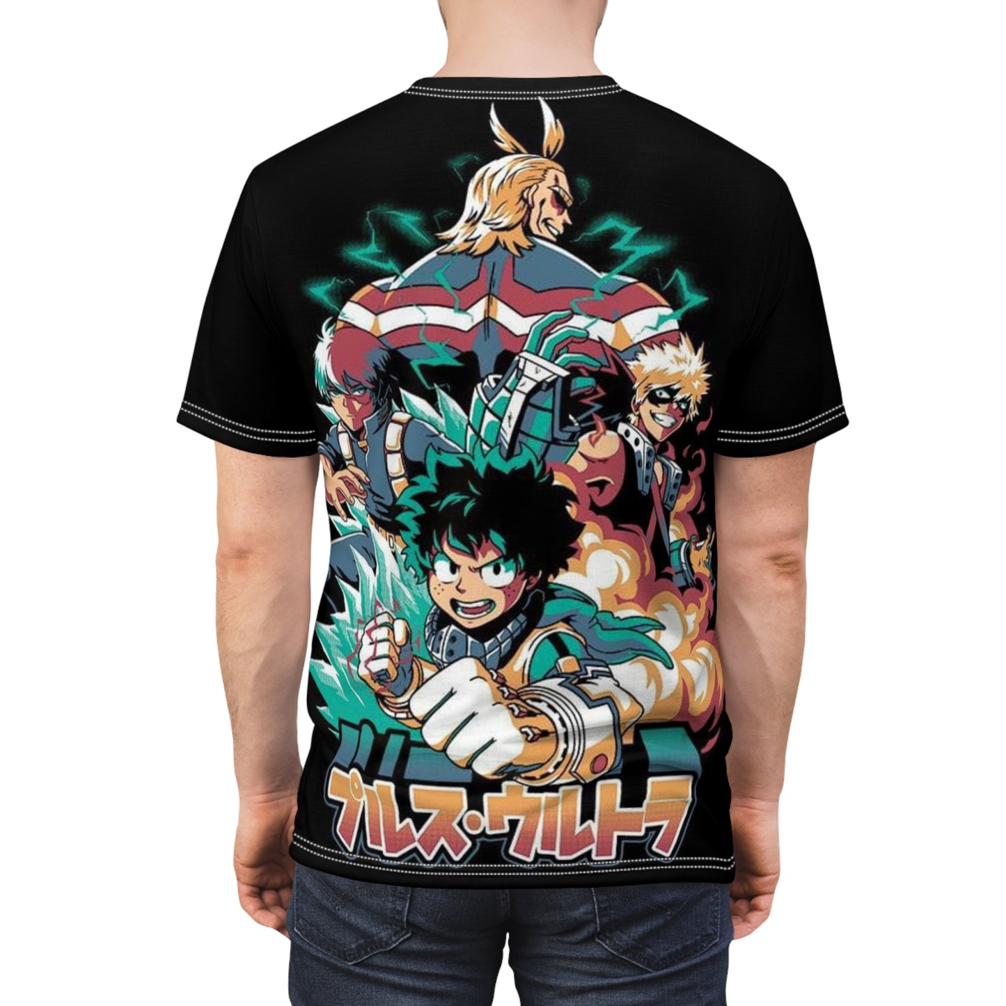 Deku Unisex Cut & Sew Tee (AOP)