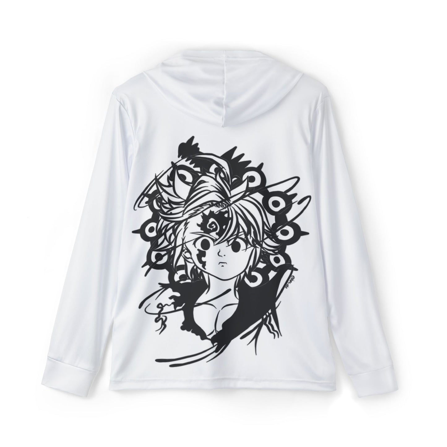 Meliodas Men's Sports Warmup Hoodie (AOP)