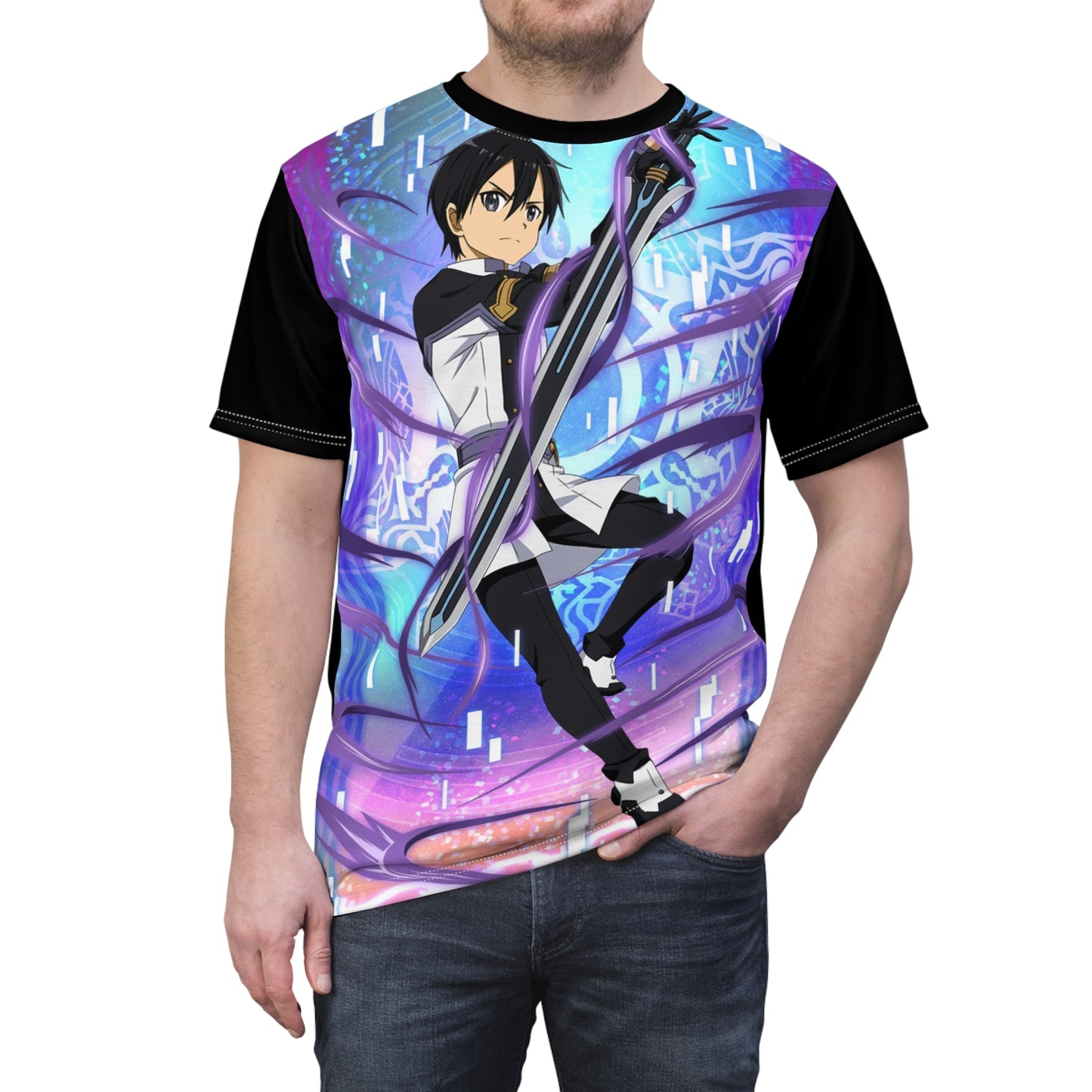 Kirito Unisex Cut & Sew Tee (AOP)