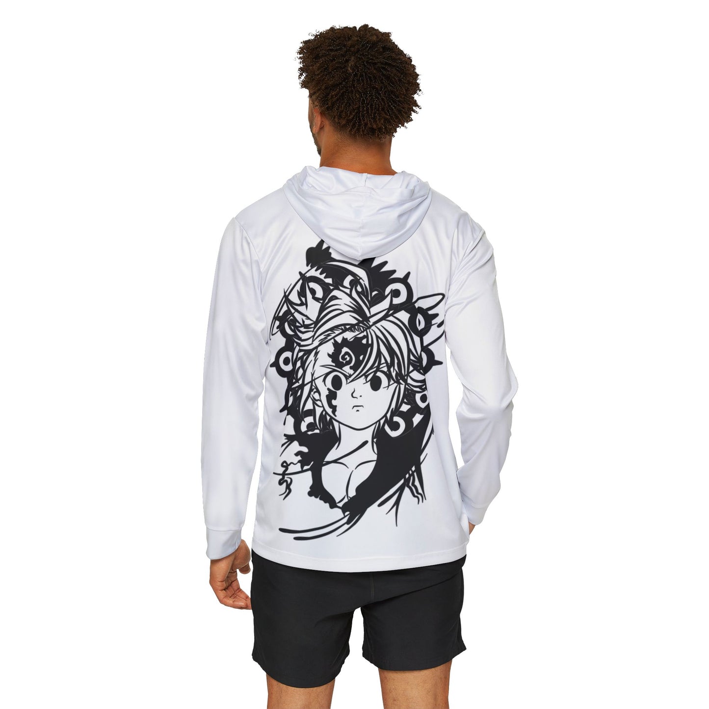 Meliodas Men's Sports Warmup Hoodie (AOP)