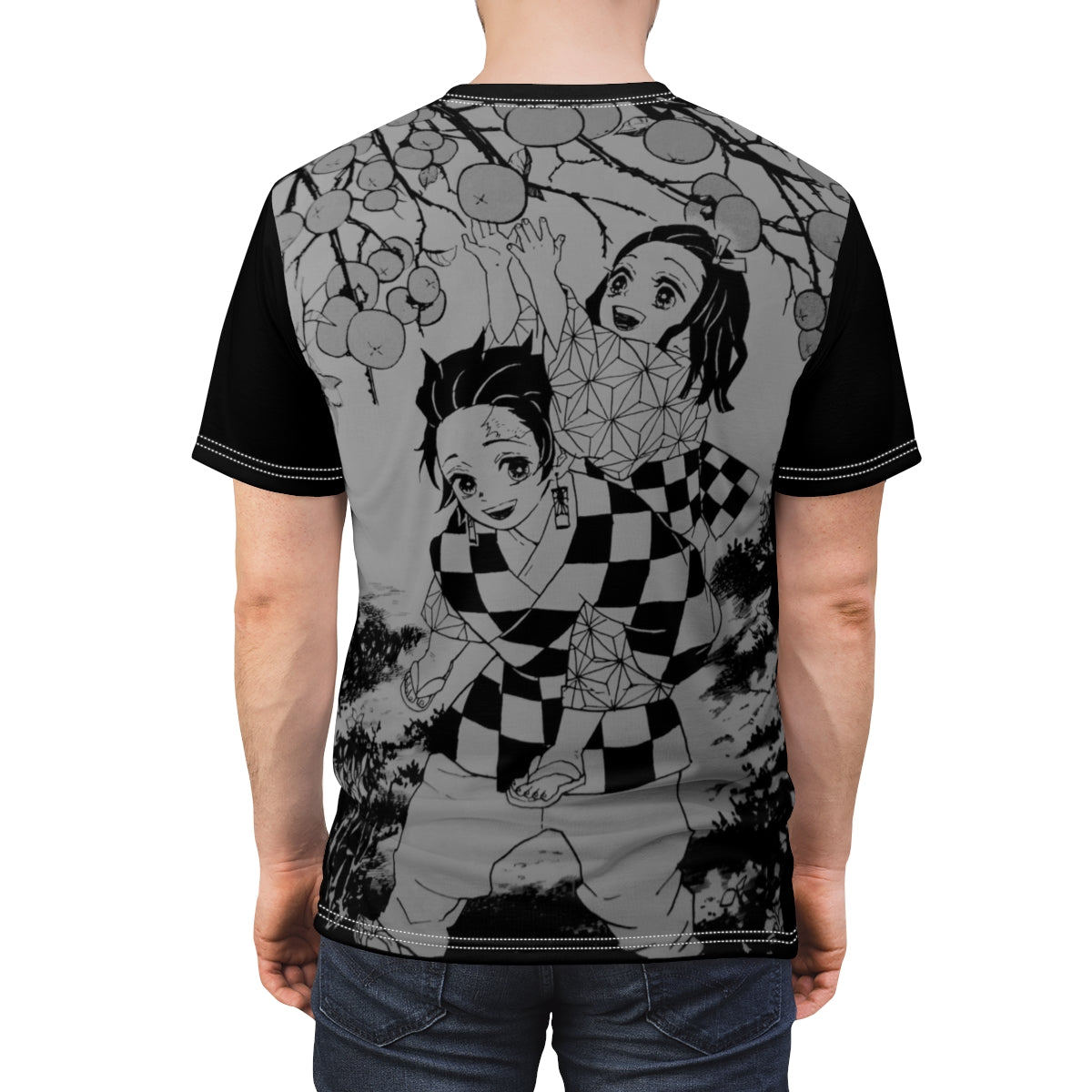 "demon slayer" Unisex Cut & Sew Tee (AOP)