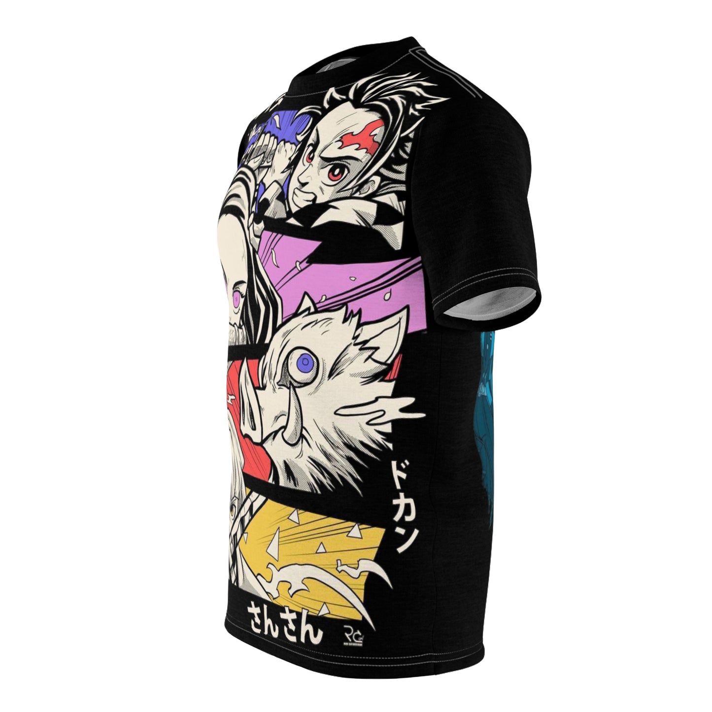 Demon Slayer Unisex Cut & Sew Tee (AOP)