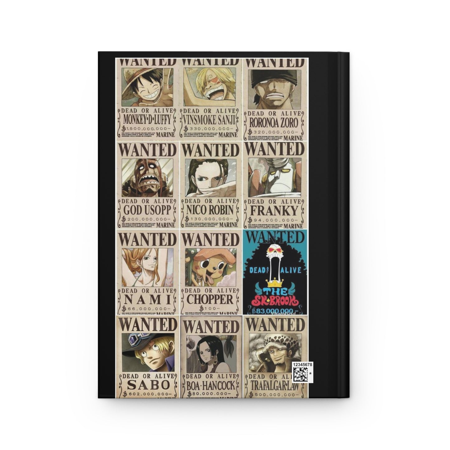 one piece  Hardcover Journal Matte