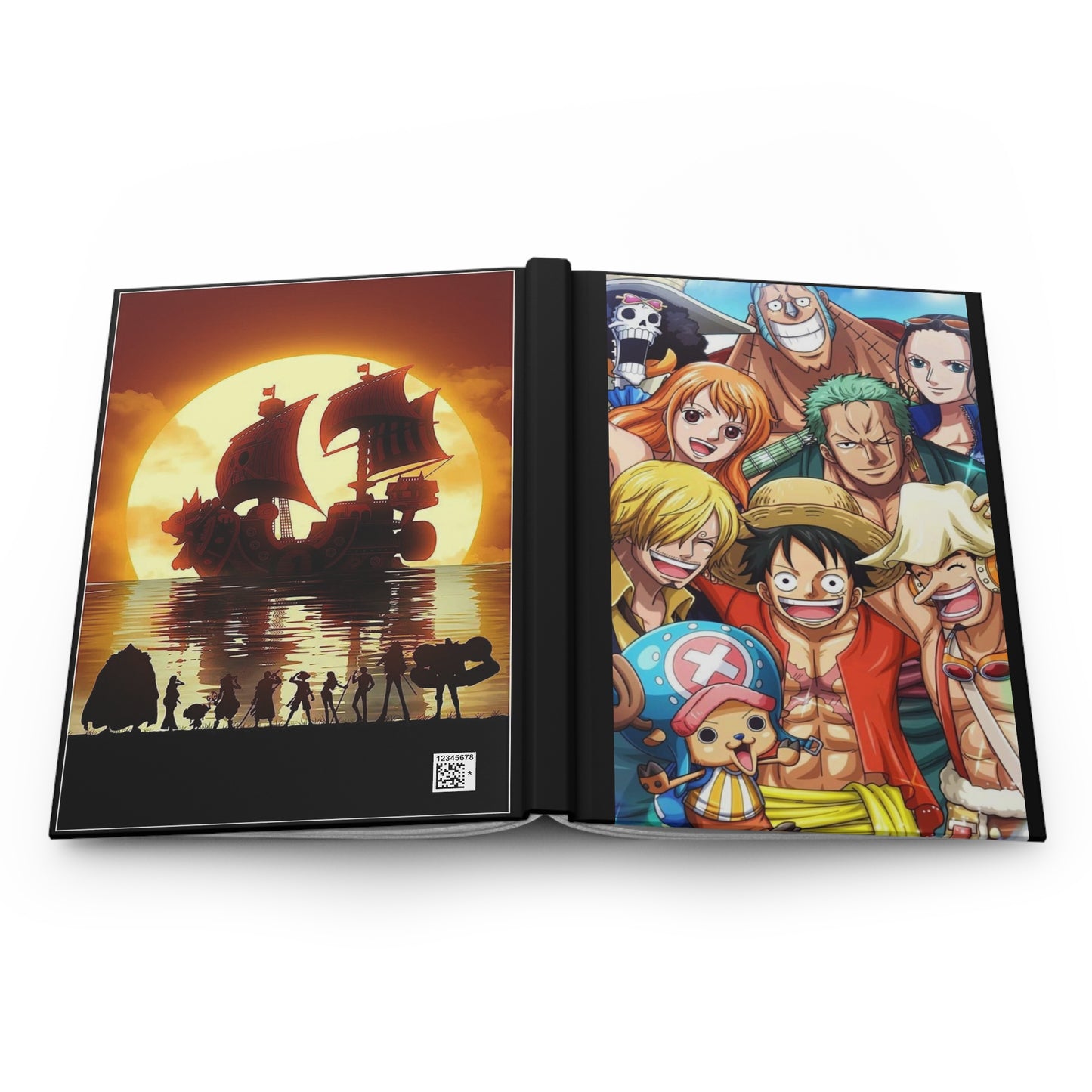 One piece  Hardcover Journal Matte