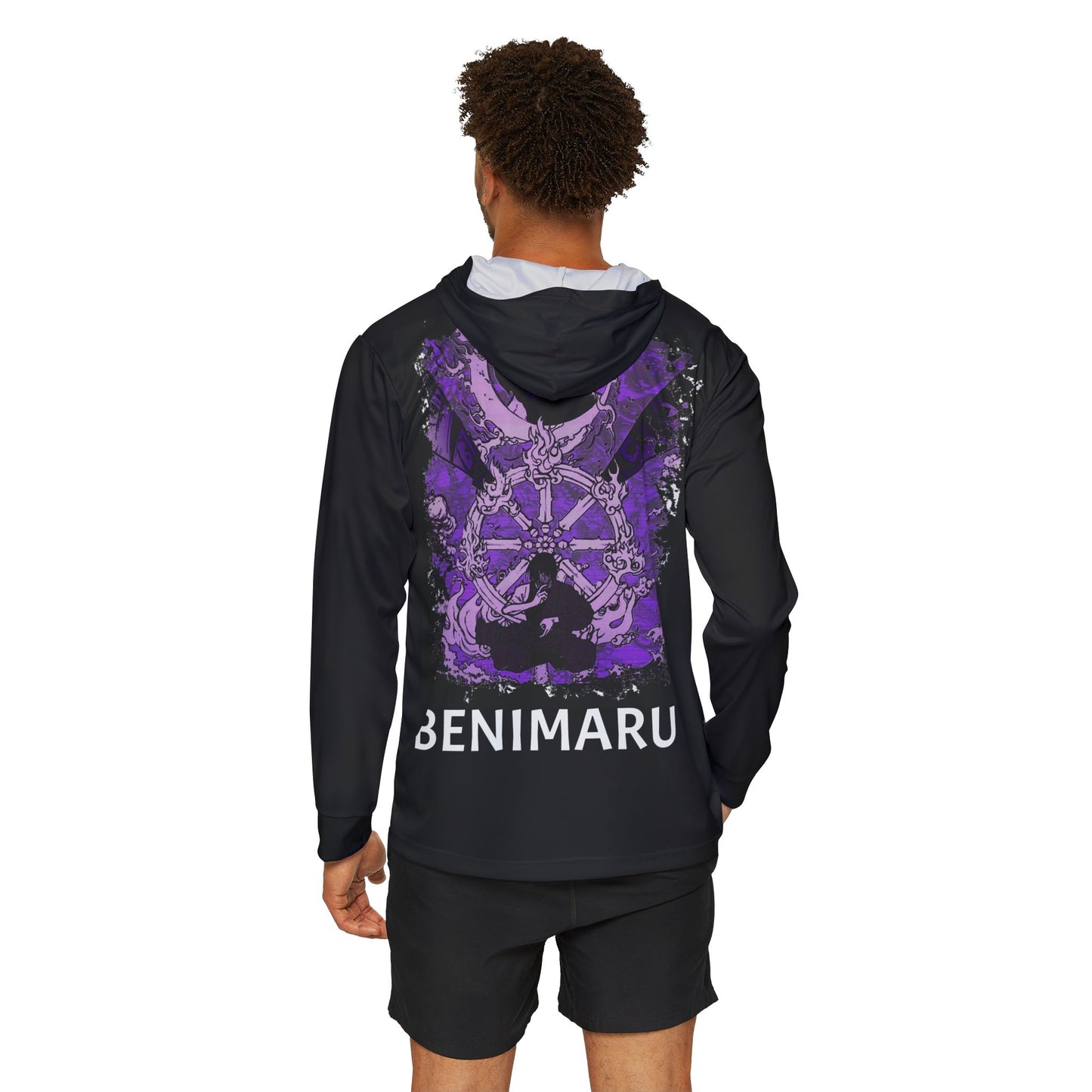 Benimaru Mens Sports Warmup Hoodie (AOP)