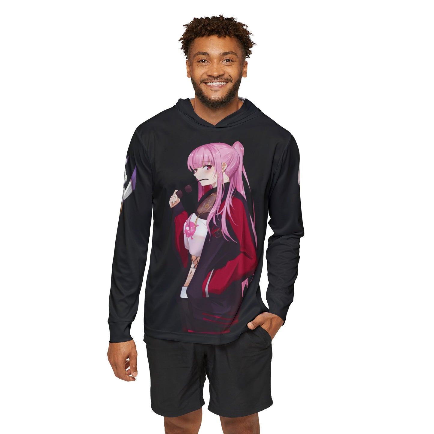 Zero two Men's Sports Warmup Hoodie (AOP)