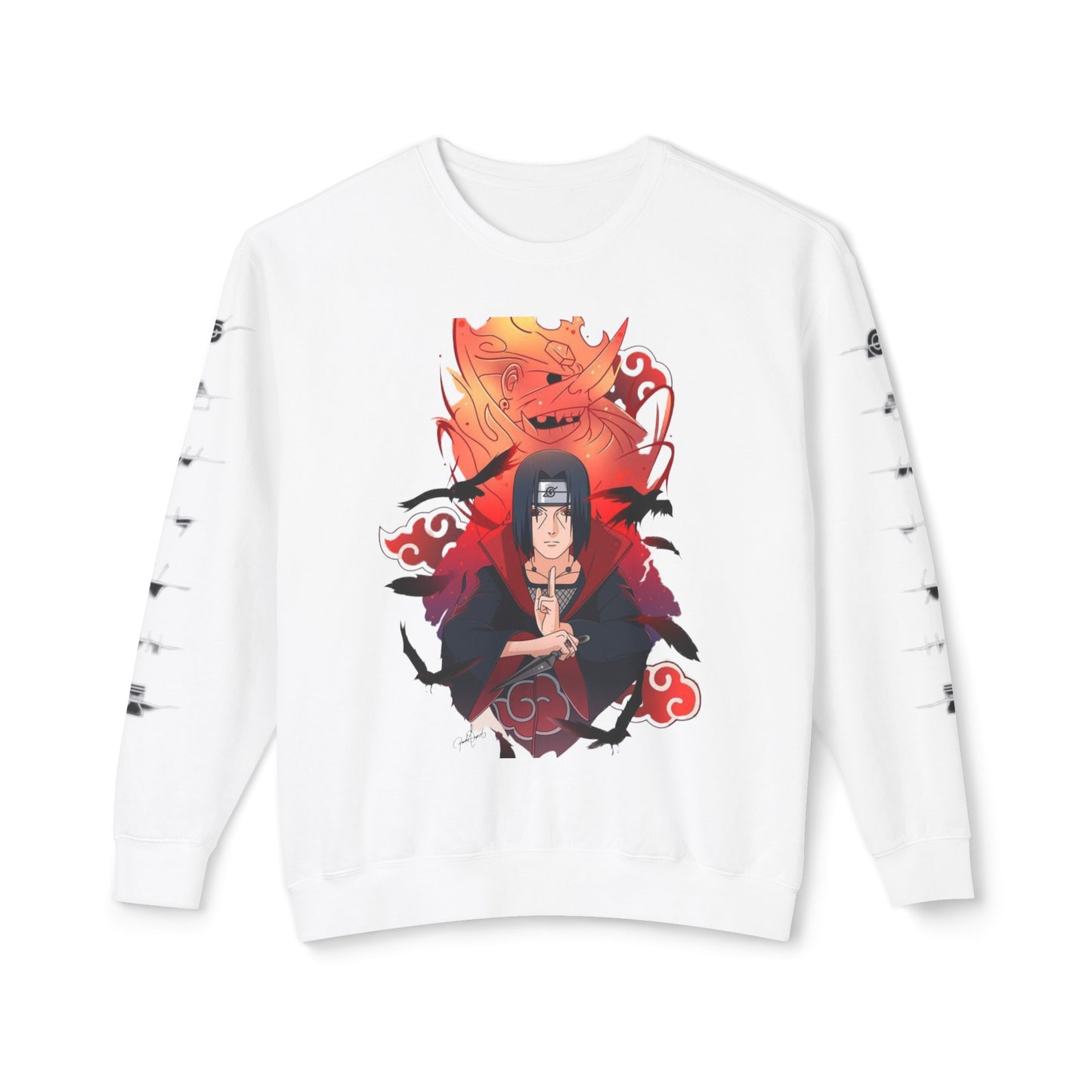 itachi uchiha Unisex Lightweight Crewneck Sweatshirt